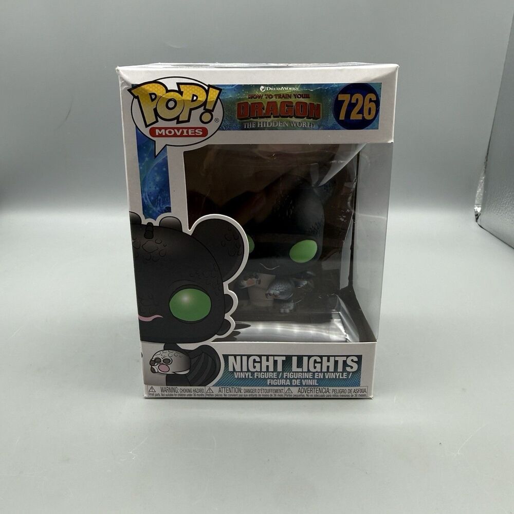 Funko Pop! Movies Night Lights #726 How to Train Your Dragon Vinyl Figure